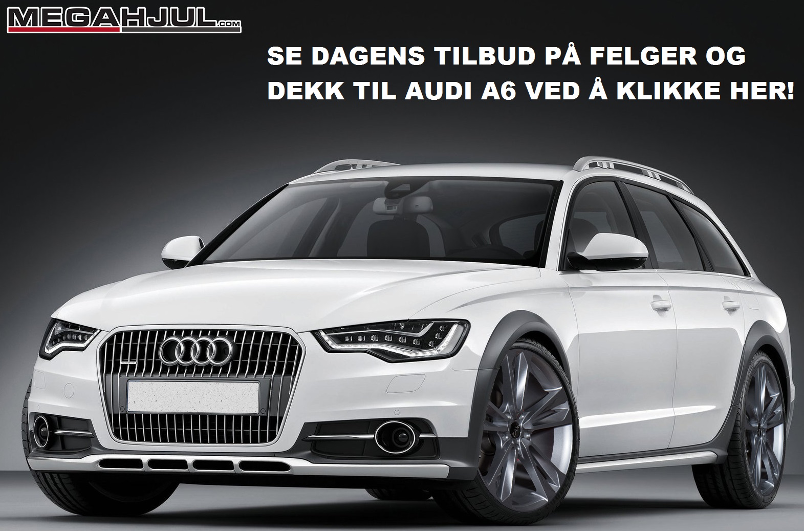 felger, dekk og sommerhjul til Audi A6